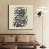 Art Prints Abstract, Neutral Abstract Art Print, Black Brush Strokes Giclee Art Print for Living Room Decor, Minimal Abstract Print Designs Art Prints Abstract, Neutral Abstract Art Print, Black Brush Strokes Giclee Art Print for Living Room Decor, Minimal Abstract Print Designs