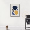 Minimal Abstract Art Prints, Large Minimalist Wall Art, Blue Abstract Wall Art Prints, Yellow Art Print, Geo Art Print, Living Room Art Minimal Abstract Art Prints, Large Minimalist Wall Art, Blue Abstract Wall Art Prints, Yellow Art Print, Geo Art Print, Living Room Art