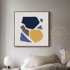 Minimal Abstract Art Prints, Large Minimalist Wall Art, Blue Abstract Wall Art Prints, Yellow Art Print, Geo Art Print, Living Room Art Minimal Abstract Art Prints, Large Minimalist Wall Art, Blue Abstract Wall Art Prints, Yellow Art Print, Geo Art Print, Living Room Art