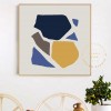 Minimal Abstract Art Prints, Large Minimalist Wall Art, Blue Abstract Wall Art Prints, Yellow Art Print, Geo Art Print, Living Room Art Minimal Abstract Art Prints, Large Minimalist Wall Art, Blue Abstract Wall Art Prints, Yellow Art Print, Geo Art Print, Living Room Art
