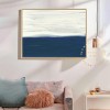 Calm Blue Abstract Canvas Prints, Navy Blue Strokes Abstract Print, White and Blue Abstract Wall Decor, Modern Abstract Canvas, Blue Art Calm Blue Abstract Canvas Prints, Navy Blue Strokes Abstract Print, White and Blue Abstract Wall Decor, Modern Abstract Canvas, Blue Art