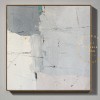 Abstract Art Gray and Beige Minimalist Painting, Original Abstract Painting Art Textured Painting on Canvas, Scandinavian Home Wall Decor