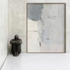 Original Nordic Extra Large Abstract Painting, Light Gray Minimalist Abstract Painting, Pink Painting, White Abstract Painting, Abstract Art Original Nordic Extra Large Abstract Painting, Light Gray Minimalist Abstract Painting, Pink Painting, White Abstract Painting, Abstract Art