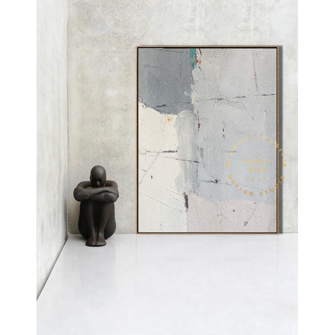 Original Nordic Extra Large Abstract Painting, Light Gray Minimalist Abstract Painting, Pink Painting, White Abstract Painting, Abstract Art Original Nordic Extra Large Abstract Painting, Light Gray Minimalist Abstract Painting, Pink Painting, White Abstract Painting, Abstract Art