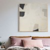 Large Abstract Painting, Nordic Oil Painting, Beige Painting Gray Painting, Original Boho Painting, Minimalist Art, Boho Abstract Painting