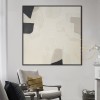 Large Abstract Painting, Nordic Oil Painting, Beige Painting Gray Painting, Original Boho Painting, Minimalist Art, Boho Abstract Painting