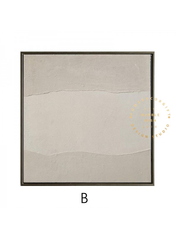 Set of 2 Beige Abstract Painting Set of 2 Beige Abstract Painting