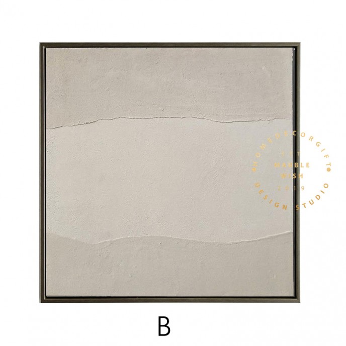 Set of 2 Beige Abstract Painting for Living Room, Boho Abstract Painting, Large Abstract Canvas Painting for Wall Decor, Antique Paintings