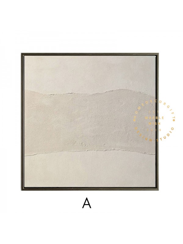 Set of 2 Beige Abstract Painting Set of 2 Beige Abstract Painting