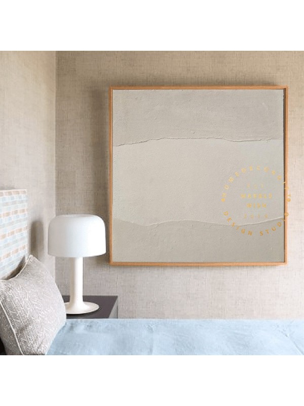 Set of 2 Beige Abstract Painting Set of 2 Beige Abstract Painting