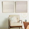 Set of 2 Beige Abstract Painting for Living Room, Boho Abstract Painting, Large Abstract Canvas Painting for Wall Decor, Antique Paintings