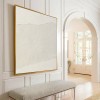 Large Abstract Painting On Canvas, Beige Painting Boho Painting Abstract Painting, 3D Landscape Painting, Office Decor, Minimalist Art