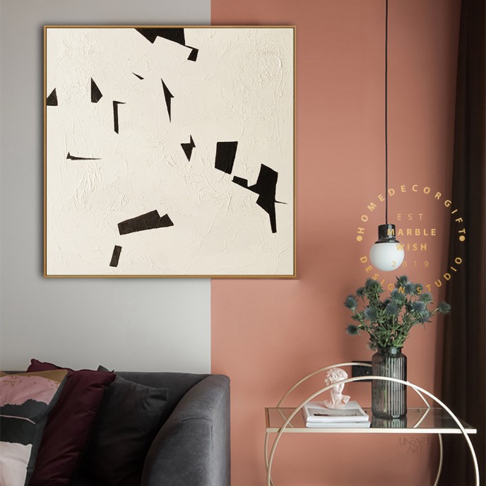 Extra Large Original Beige and Black Abstract Painting For Living Room Contemporary Oil Paintings, Beige Textured Painting, Boho Minimalist Extra Large Original Beige and Black Abstract Painting For Living Room Contemporary Oil Paintings, Beige Textured Painting, Boho Minimalist