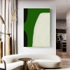 Large Green Abstract Painting, Original Green Canvas Art, Large Minimalist Painting, Green Wall Art, Luxury Green Paintings, Abstract Green