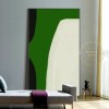Large Green Abstract Painting, Original Green Canvas Art, Large Minimalist Painting, Green Wall Art, Luxury Green Paintings, Abstract Green
