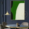 Large Green Abstract Painting, Original Green Canvas Art, Large Minimalist Painting, Green Wall Art, Luxury Green Paintings, Abstract Green