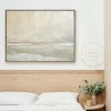 Large Abstract Canvas Art, Extra Large Abstract Painting, Green Painting Landscape Painting, Abstract Sea Painiting, Large Room Wall Art