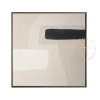 Large Abstract Wall Art, Minimalist Abstract Painting, Beige Painting White Painting, Brush Strokes Abstract Painting,Boho Abstract Room Art