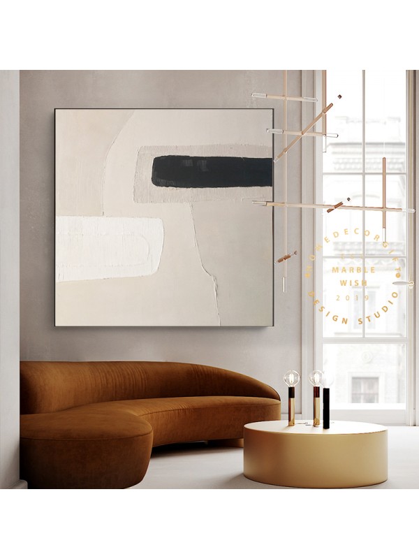 Beige Brushstrokes Wall Art Beige Brushstrokes Wall Art