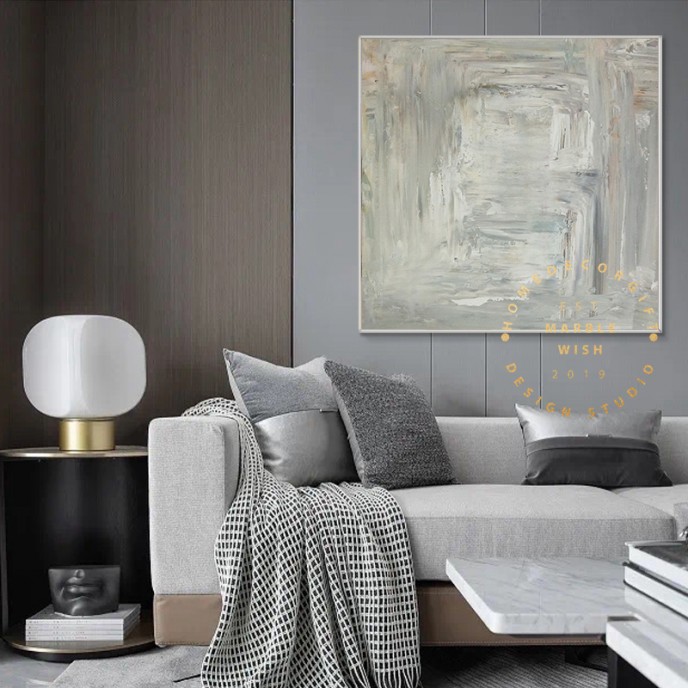 Gray Abstract Wall Art, Gray Abstract Canvas Art, Large Original Abstract Painting for Living Room, Neutral Painting Wall Art, Gray Wall Art Gray Abstract Wall Art, Gray Abstract Canvas Art, Large Original Abstract Painting for Living Room, Neutral Painting Wall Art, Gray Wall Art