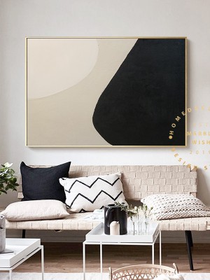 Large Minimal Abstract Art