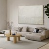 Large Neutral Abstract Canvas Art Scandinavian Wall Art Textured Art Minimal Painting Gray Painting White Painting Japandi Abstract Painting