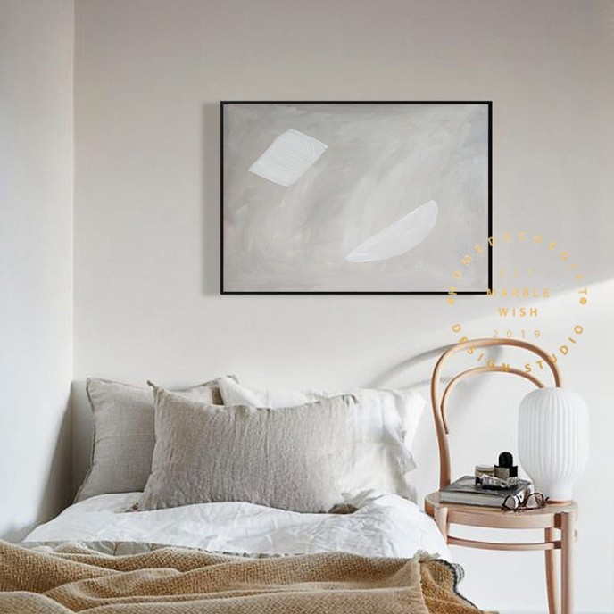 Abstract Neutral Painting, Boho Painting, Minimal Wall Art Decor for Living Room, Calming Neutral Abstract Painting For Interior Design- geo Abstract Neutral Painting, Boho Painting, Minimal Wall Art Decor for Living Room, Calming Neutral Abstract Painting For Interior Design- geo