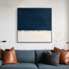 Large Navy Blue Oil Painting on Canvas, Calming Blue Painting, Large Abstract Painting,Contemporary Art Modern Oil Painting for Living Room Large Navy Blue Oil Painting on Canvas, Calming Blue Painting, Large Abstract Painting,Contemporary Art Modern Oil Painting for Living Room