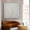 Large Original Beige Abstract Painting For Living Room Contemporary Oil Paintings, White Painting Beige Painting, Oversized Scandinavian Art