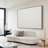 Large White 3D Textured Painting, Abstract White Painting, White Acrylic Paintings, Minimalist Abstract Wall Art for Living Room Art Decor Large White 3D Textured Painting, Abstract White Painting, White Acrylic Paintings, Minimalist Abstract Wall Art for Living Room Art Decor