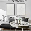 2 piece Wall Art Canvas, Large Set of 2 Painting, 3D White Painting,White Abstract Tree Art,2 Pieces Minimal Wall Art Set, Modern Relief Art 2 piece Wall Art Canvas, Large Set of 2 Painting, 3D White Painting,White Abstract Tree Art,2 Pieces Minimal Wall Art Set, Modern Relief Art