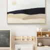 Large Landscape Painting, Yellow Landscape Art, Warm Color Landscape Paintings on Canvas, Bohemian Landscape Painting for Living Room Decor Large Landscape Painting, Yellow Landscape Art, Warm Color Landscape Paintings on Canvas, Bohemian Landscape Painting for Living Room Decor