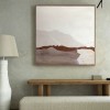 Large Canvas Abstract Art, Textured Abstract, Beige Painting Boho Painting, Oversized Abstract Canvas Art, Landscape Abstract Painting 48x48