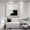 Extra Large Wall Art, Black and White Canvas, Original Wall Art Oil Painting Beige Painting Gray Painting Minimal Neutral Abstract Painting Extra Large Wall Art, Black and White Canvas, Original Wall Art Oil Painting Beige Painting Gray Painting Minimal Neutral Abstract Painting