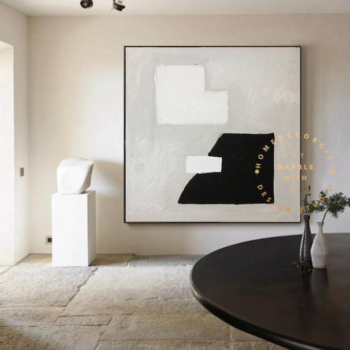 Extra Large Wall Art, Black and White Canvas, Original Wall Art Oil Painting Beige Painting Gray Painting Minimal Neutral Abstract Painting Extra Large Wall Art, Black and White Canvas, Original Wall Art Oil Painting Beige Painting Gray Painting Minimal Neutral Abstract Painting