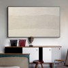 Boho Abstract Textured Beige Painting Canvas Art Abstract Paintings Retro Abstract Canvas Art Minimal Wabisabi Paintings for Interior Wall