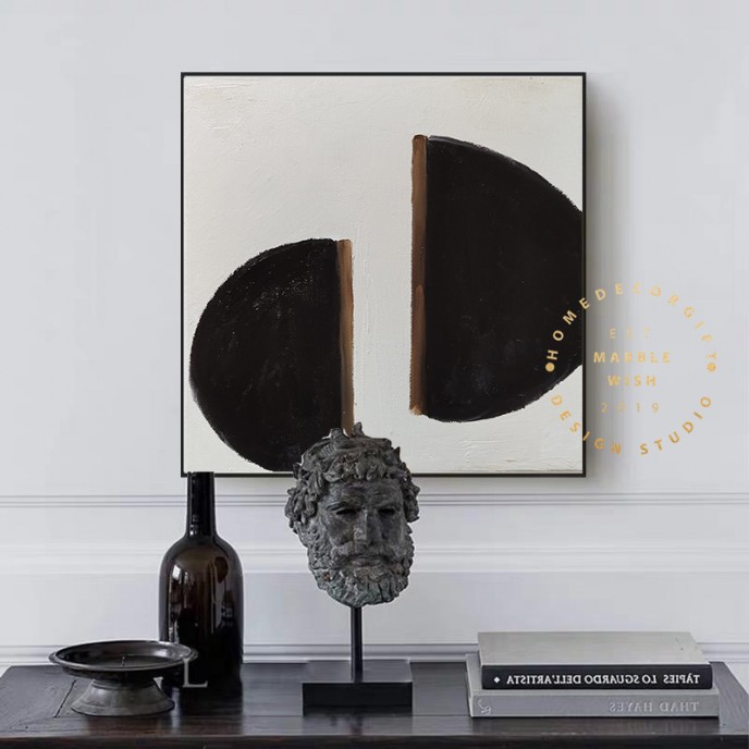 Minimal Abstract Painting, Black and White Painting, Beige Painting, Large Cream Painting, Modern Art, Paintings Original on Canvas Wall Art Minimal Abstract Painting, Black and White Painting, Beige Painting, Large Cream Painting, Modern Art, Paintings Original on Canvas Wall Art