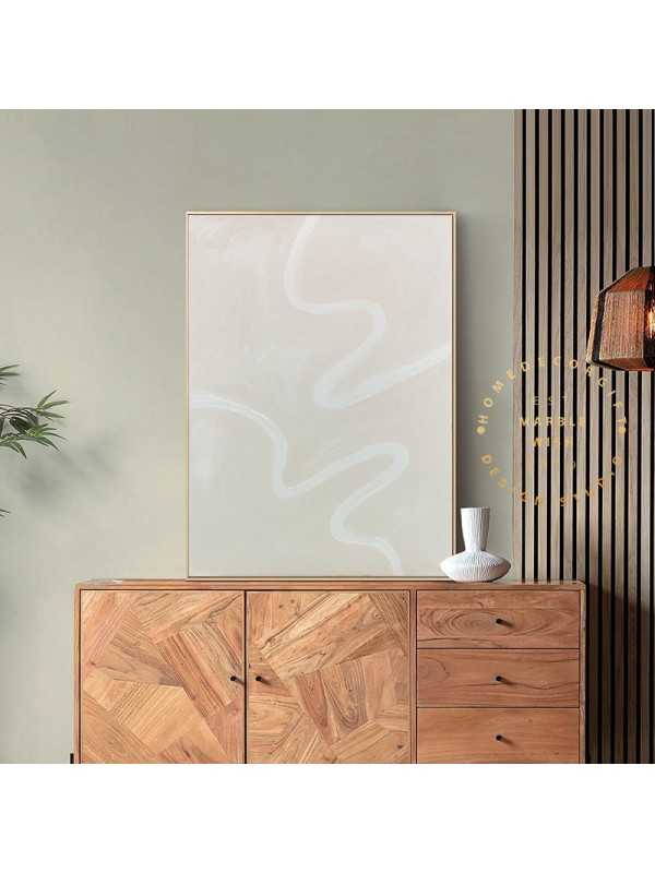 Large Beige Painting, Oil Paintings on Canvas, Large Original Wall Mural Painting, Abstract Beige Painting, Modern Wall Art for Living Room