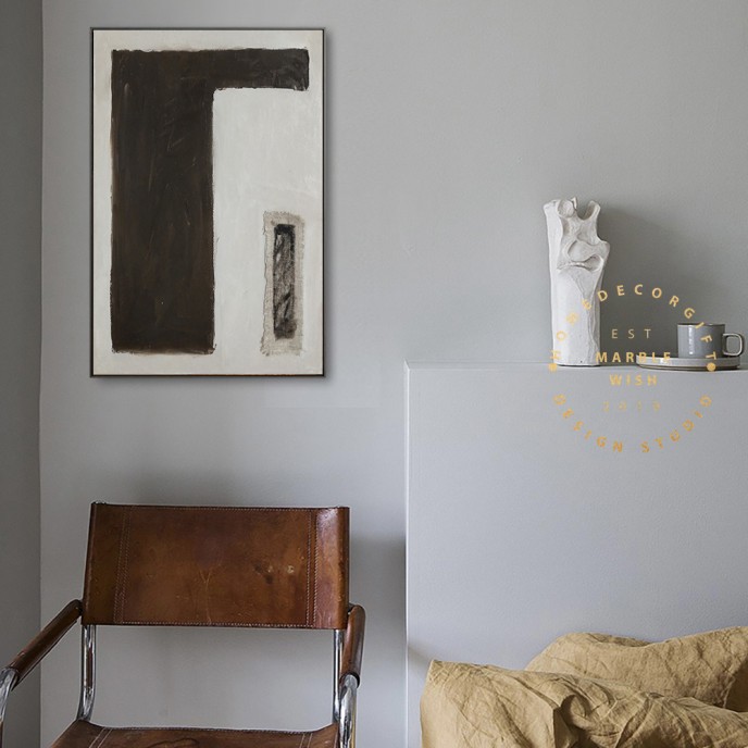 Original Minimalist Canvas Abstract Art, Dark Brown Painting Beige Painting Gray Painting, Neutral Abstract Painting, Scandinavian Art Original Minimalist Canvas Abstract Art, Dark Brown Painting Beige Painting Gray Painting, Neutral Abstract Painting, Scandinavian Art