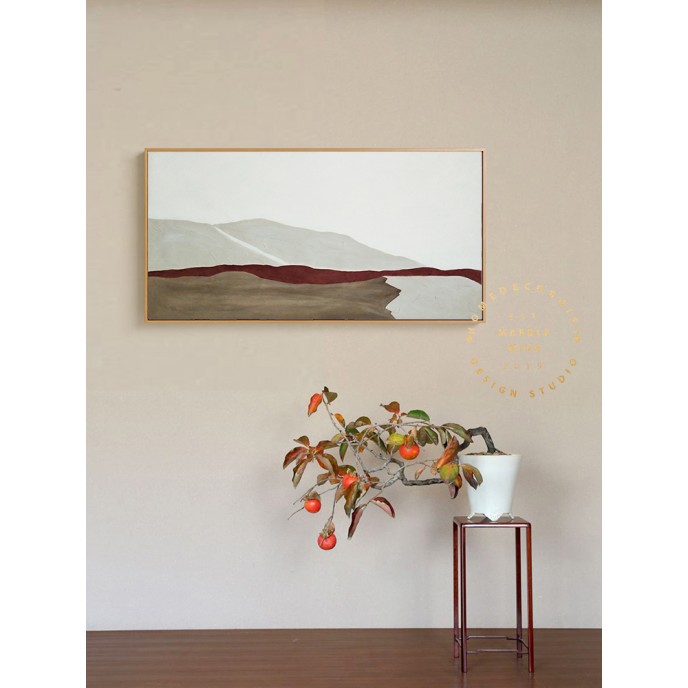 Large Abstract Canvas Art, Abstract Mountain Wall Art, Minimal Beige Painting Brown Painting, Original Boho Oil Painting, Textured Painting Large Abstract Canvas Art, Abstract Mountain Wall Art, Minimal Beige Painting Brown Painting, Original Boho Oil Painting, Textured Painting
