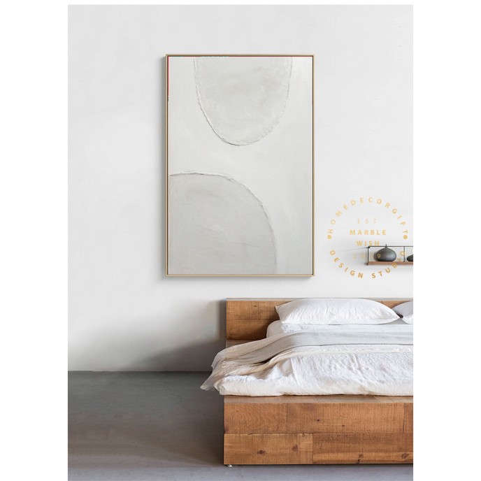 Textured Abstract Painting, Minimal 3D Painting, White Painting Gray Painting, Abstract Canvas Art for Neutral Minimalist Decor, Boho Art Textured Abstract Painting, Minimal 3D Painting, White Painting Gray Painting, Abstract Canvas Art for Neutral Minimalist Decor, Boho Art
