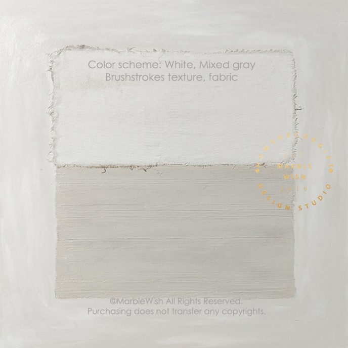 Original Minimalist Canvas Abstract Art, White Painting Gray Painting, Neutral Abstract Painting, Scandinavian Art Original Minimalist Canvas Abstract Art, White Painting Gray Painting, Neutral Abstract Painting, Scandinavian Art