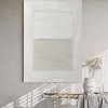 Original Minimalist Canvas Abstract Art, White Painting Gray Painting, Neutral Abstract Painting, Scandinavian Art