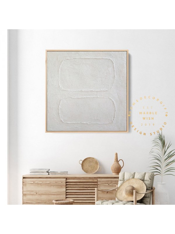 White Textured Painting White Textured Painting