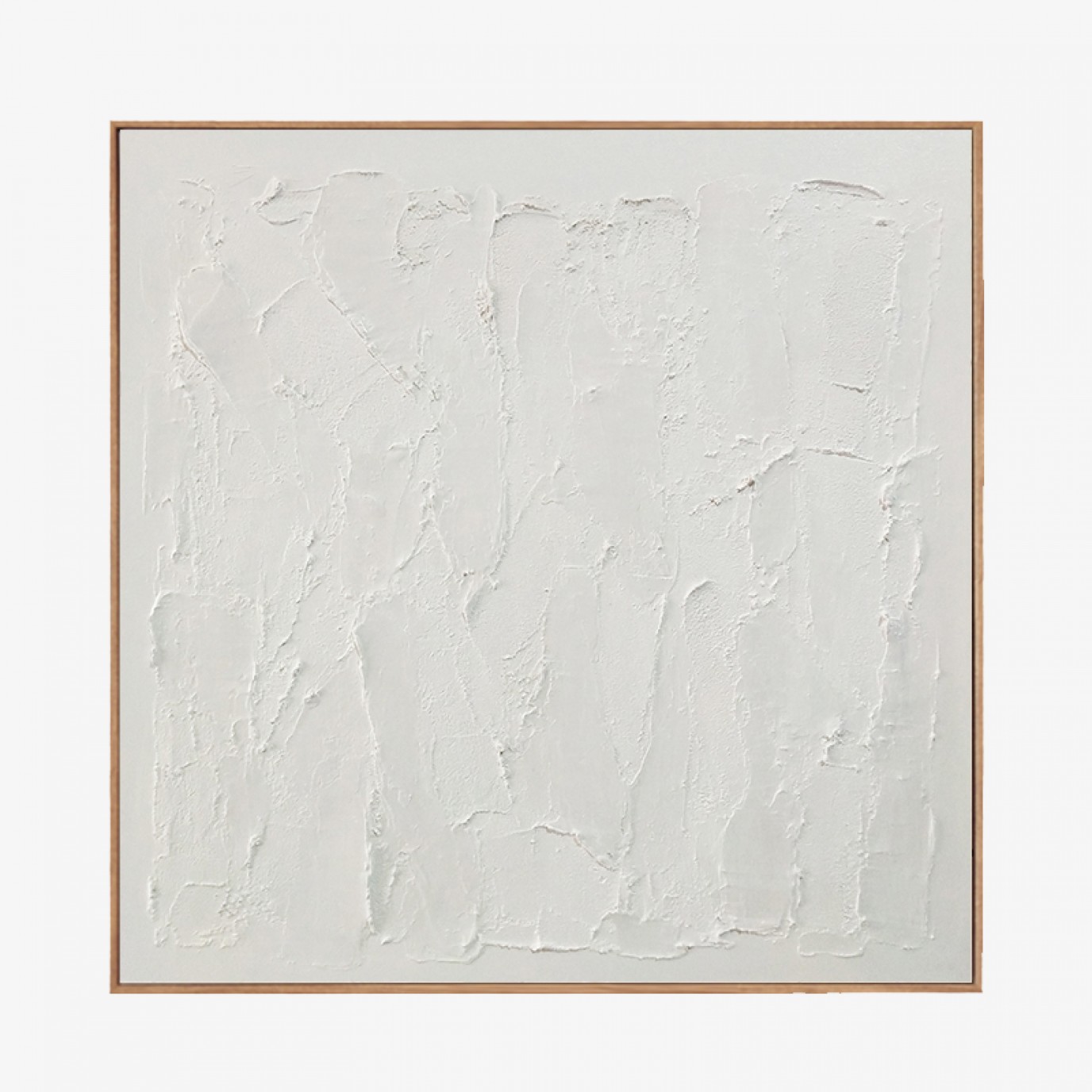 Large Abstract White Painting,White 3D Textured Painting,