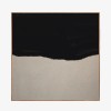 Large Abstract Painting, Nordic Black Painting Beige Painting, Minimalist Post Modern Abstract Painting,Hallway Abstract Paiinting on Canvas