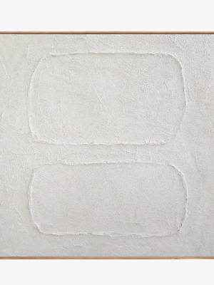 White Textured Painting White Textured Painting