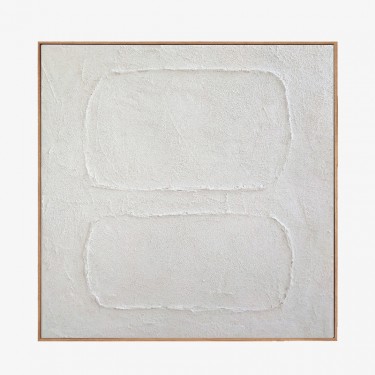 White Textured Painting