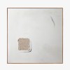 Minimal White Abstract Painting, Minimalist Abstract Wall Art, Scandinavian Wall Art, Japandi Wabi-Sabi Abstract Painting for Home Decor