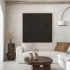Black Botanical Relief Wall Art Black Botanical Relief Wall Art